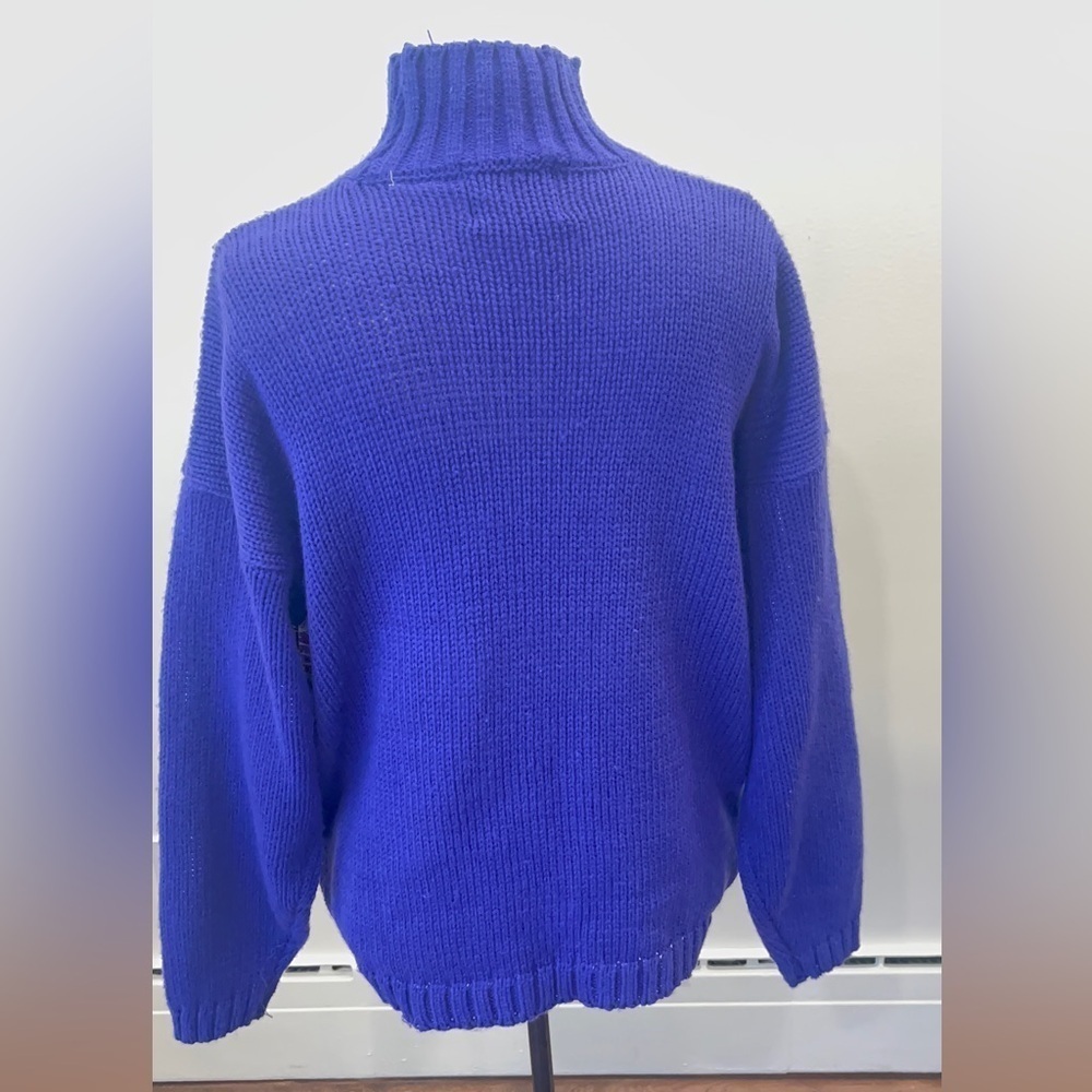 Vintage purple with patterns sweater | vintage woman’s sweater | vgt sweater - Picture 8 of 13